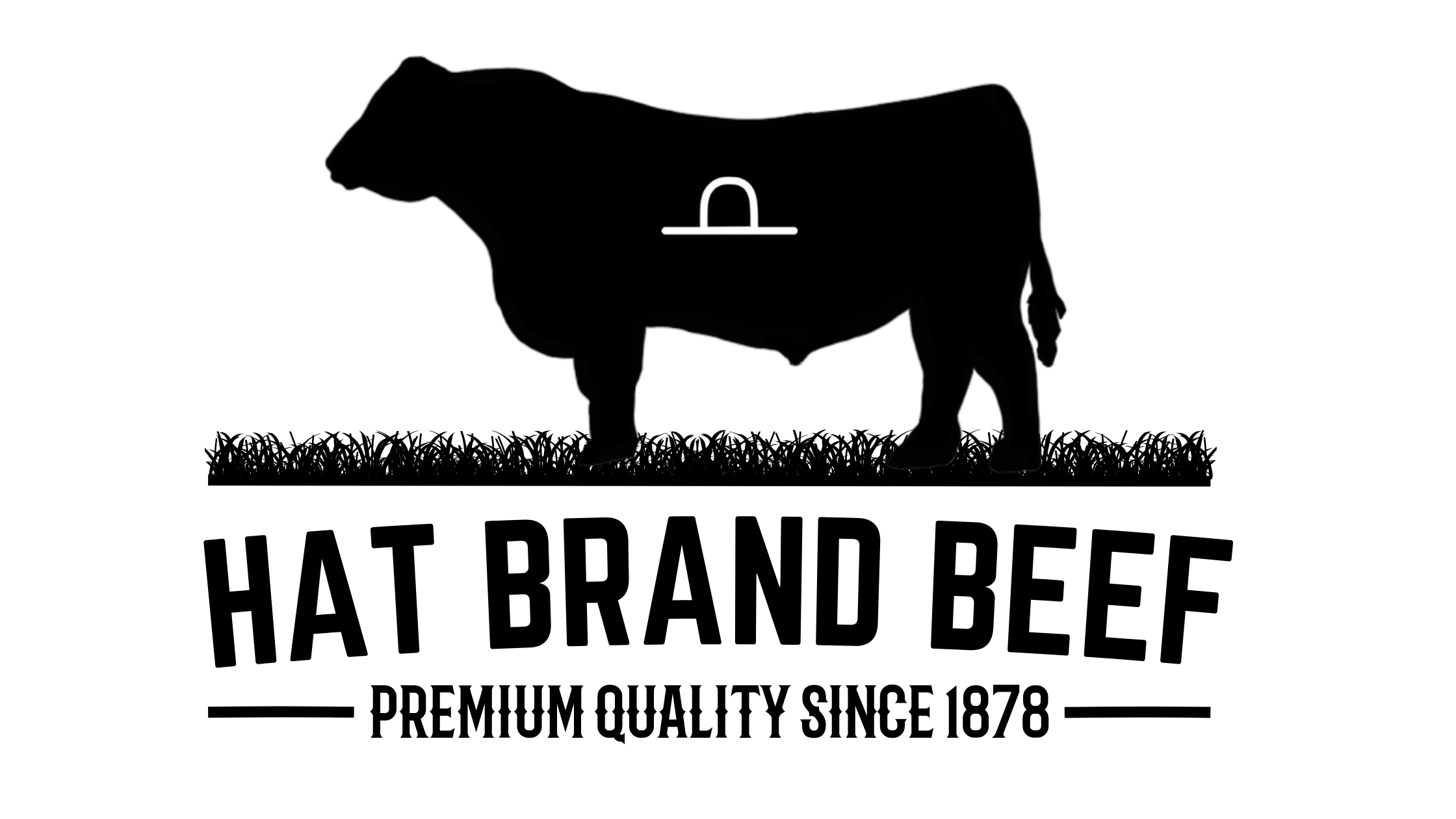 Premium Grass Fed, Grain Finished, Dry Aged Hat Brand Beef