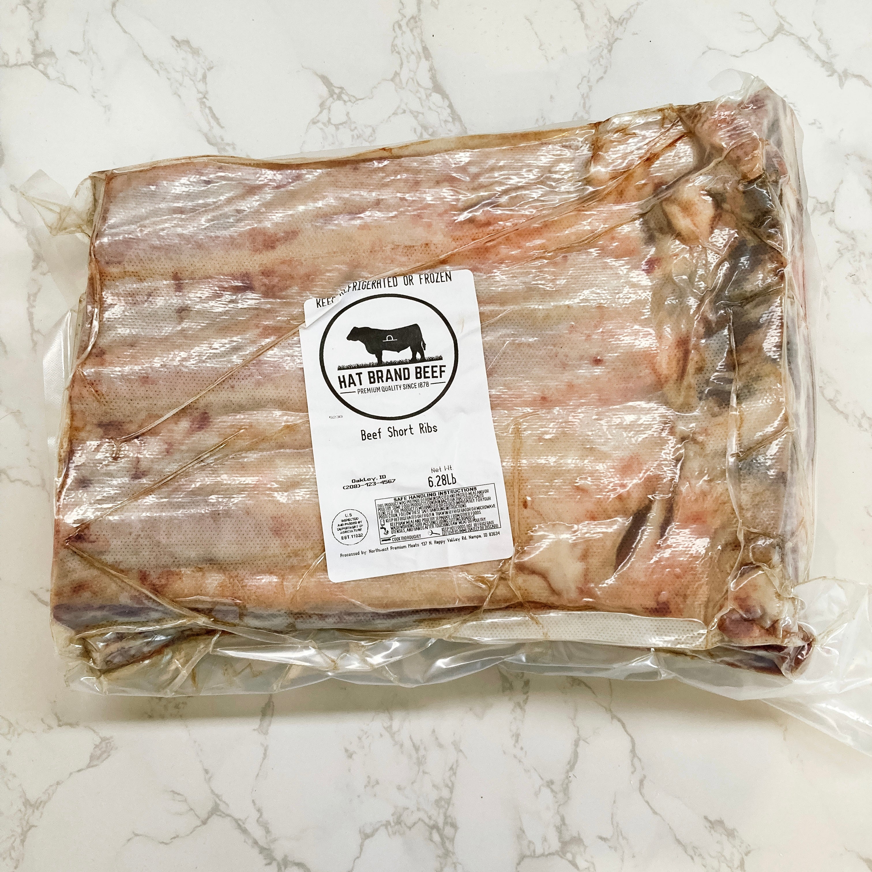 Beef Plate Ribs Dino Ribs – Hat Brand Beef - Main Image