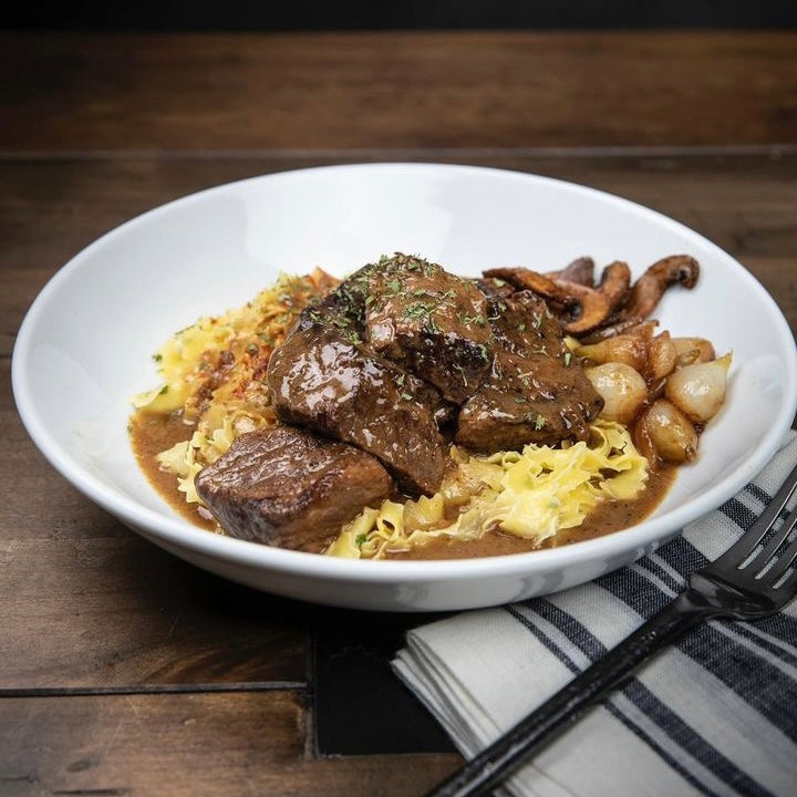 Erin's Braised Beef & Gravy Hat Brand Beef