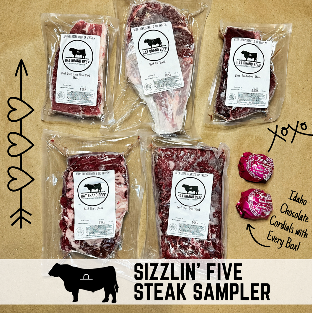 Sizzlin' 5 Steak Sampler (Ships February 10)