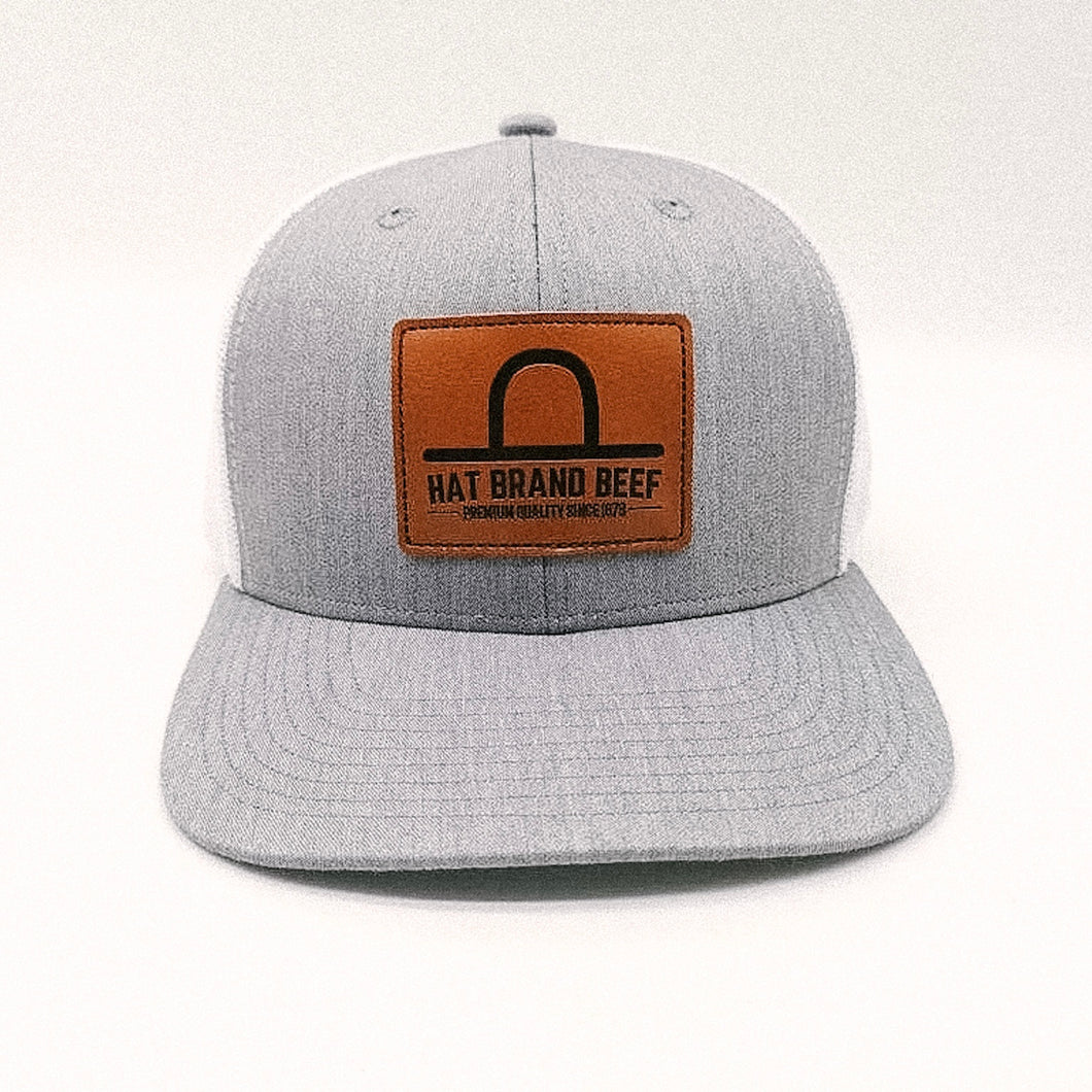 HBB Leather Patch Hat: Hat Logo