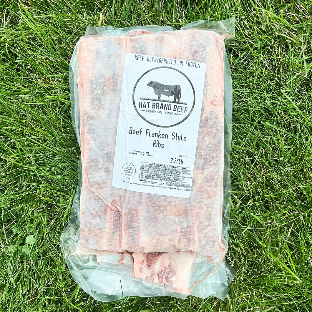 Flanken Style Short Ribs – Hat Brand Beef